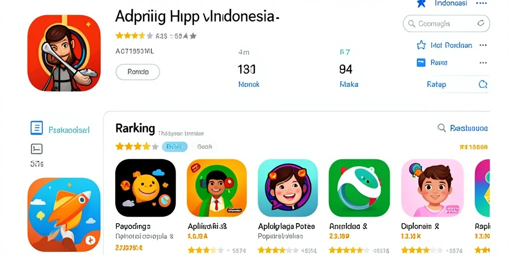 Tampilan level pertama yang menawan dan penuh warna.
