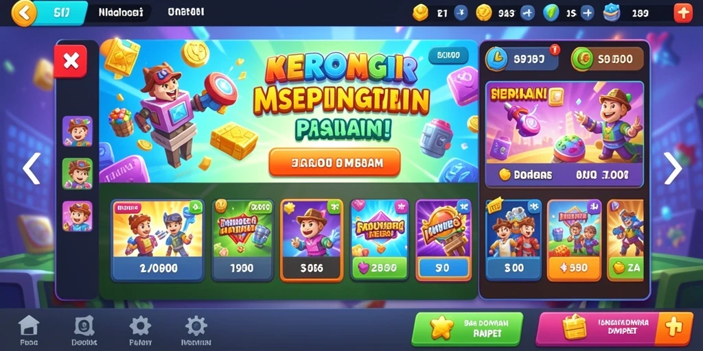 Tampilan antarmuka yang user-friendly dan menarik.