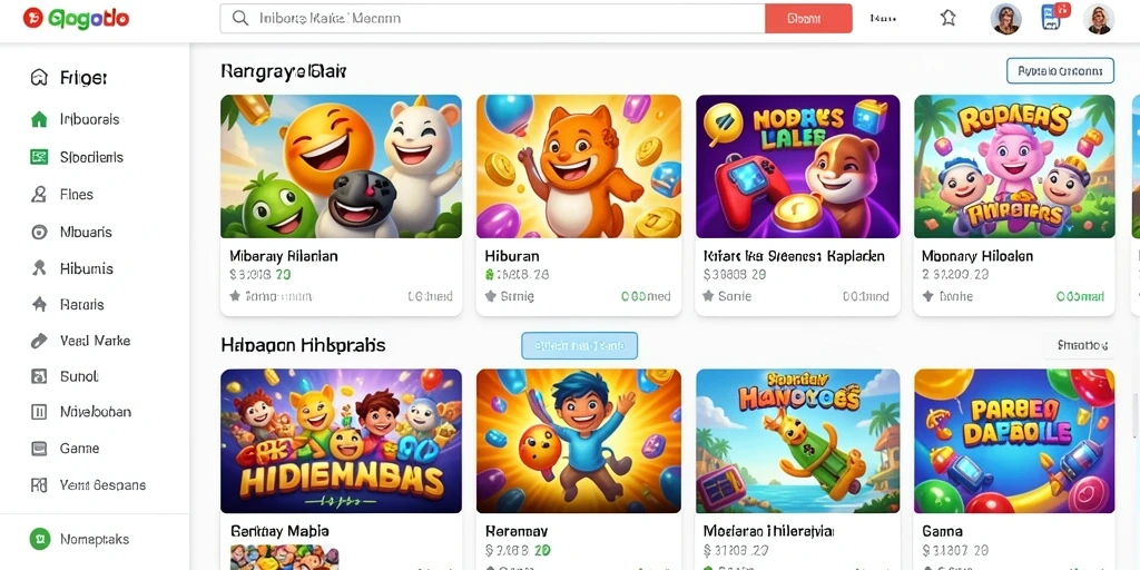 Screenshot menampilkan tampilan antarmuka GACOR77 yang menarik.