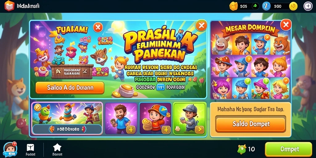 Tampilan antarmuka yang menarik dan mudah digunakan.