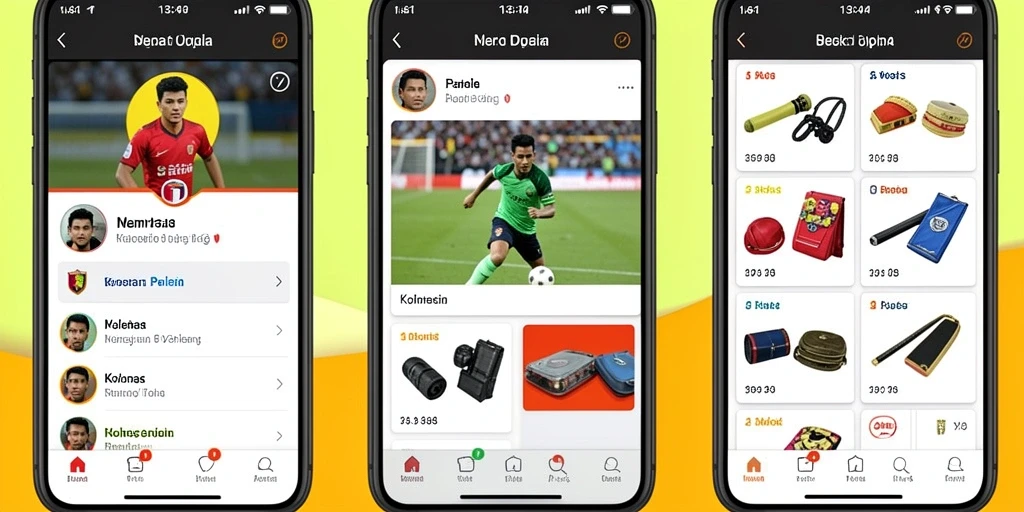 Tampilan awal yang menarik dan user-friendly.