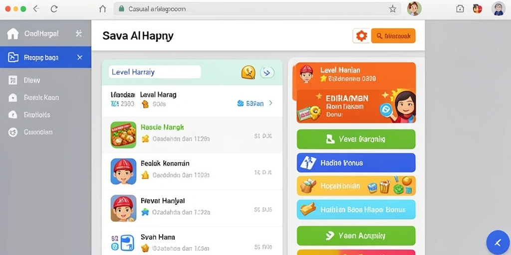 Tampilan antarmuka TYA777 yang modern dan ramah pengguna.