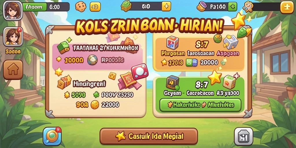 Tampilan grafis yang menakjubkan dan berwarna.