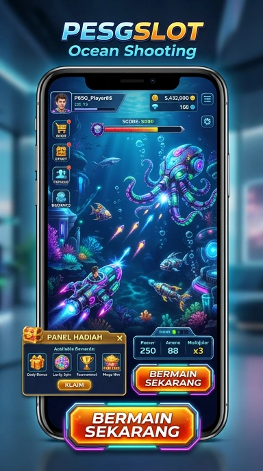 Cuplikan layar menu unduhan pesgslot untuk perangkat Android