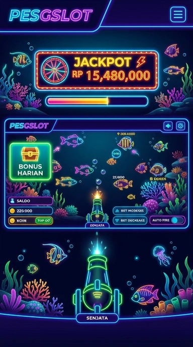 Galeri pratinjau visual pesgslot build APK resmi terbaru